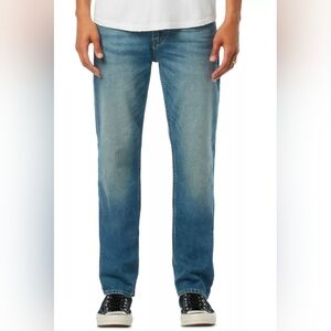 Hudson Byron 5 Pockets Straight Medium Wash Jean Sz 38